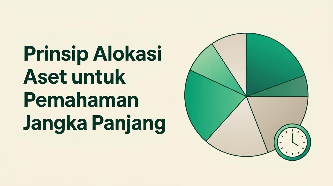Diagram alokasi aset dan diversifikasi antar kelas aset